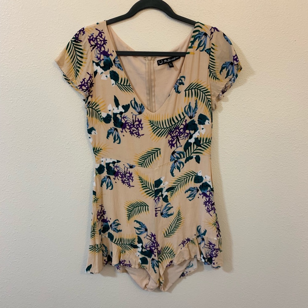 Fl&l floral romper